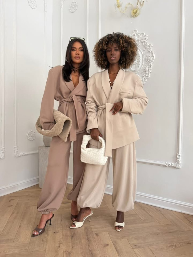 SPODNIE PUMP MLECZNA CZEKOLADA SLAY