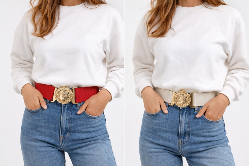 PASEK BB ZŁOTY ŁAŃCUCH