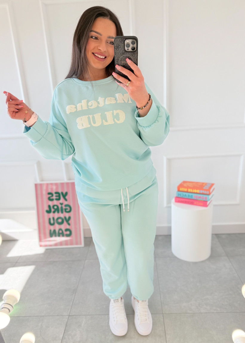 Komplet MATCHA CLUB błękit 