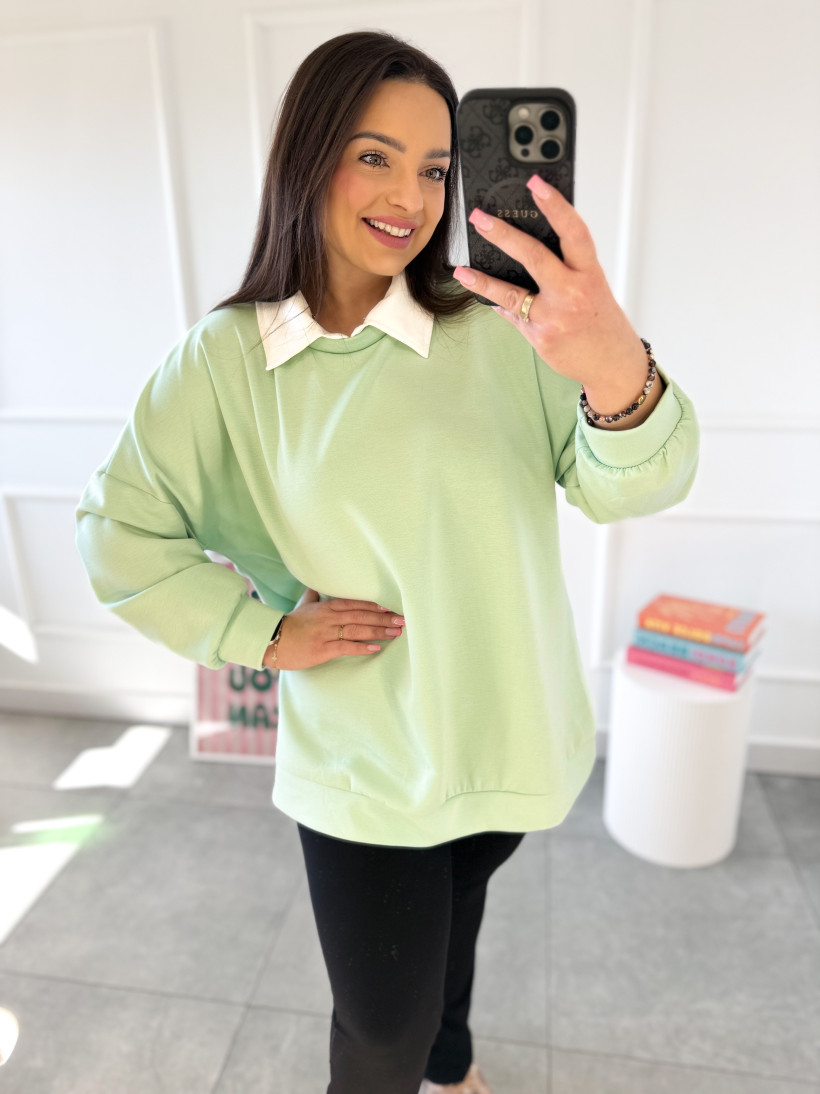 Bluza ELEGANT mięta