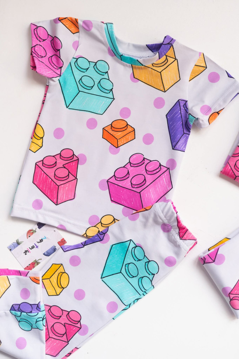 PIŻAMA LEGO DZIEWCZYNKA MAM TEN LUZ