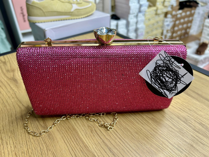 BARBIE- torebka sztywna różowa