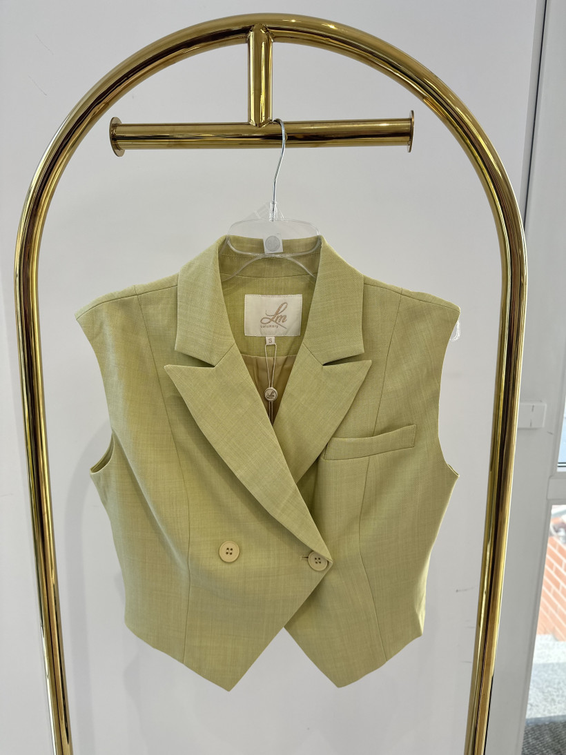 LM KAMIZELKA GARNITUROWA MUSZTARDA