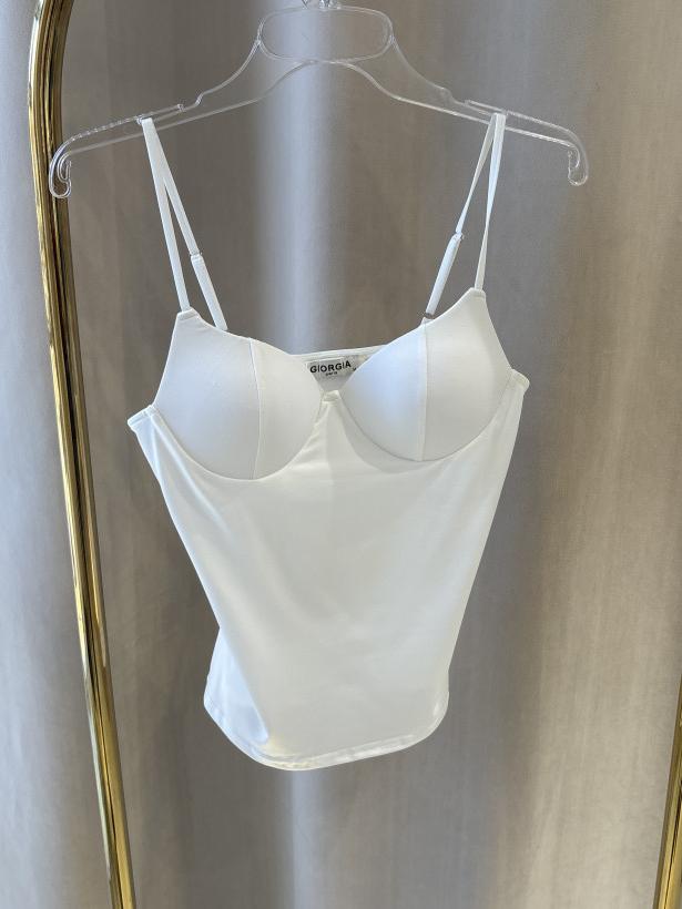 GIORGIA TOP ŚLISKI PODUSZKI BIAŁY