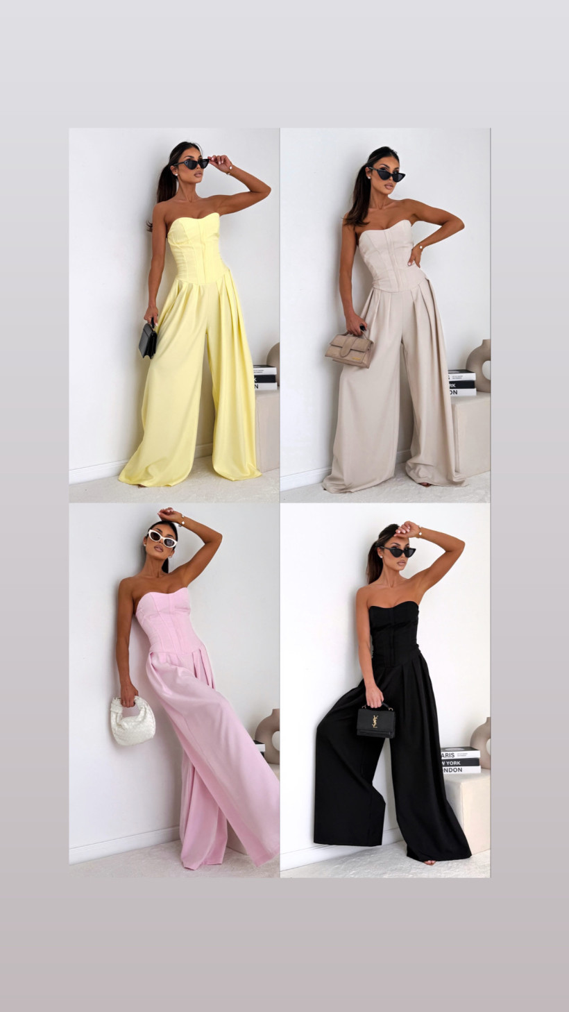 LUME KOMBINEZON GORSETOWY KOLORY