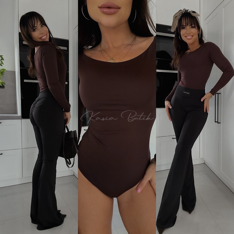 Body Wiskozowe Mindy Czekoladowe