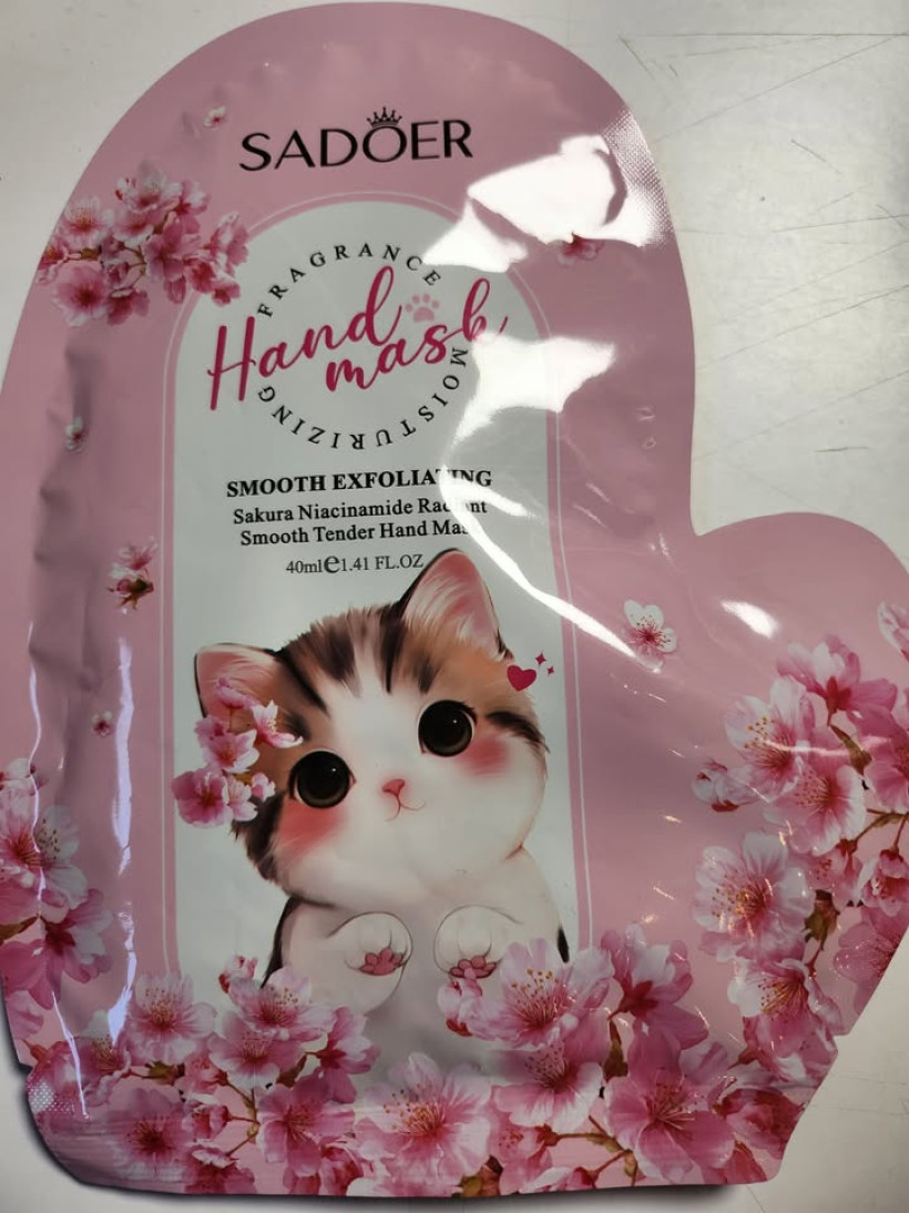 walentynkowe rękawiczki złuszczające 