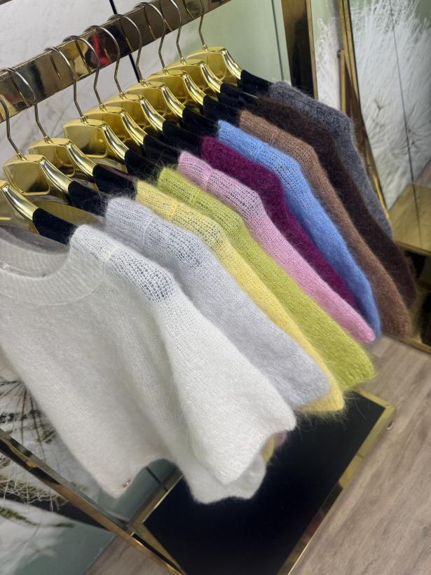 Sweterek ‚Chmurka’ krótki rękaw Minouu