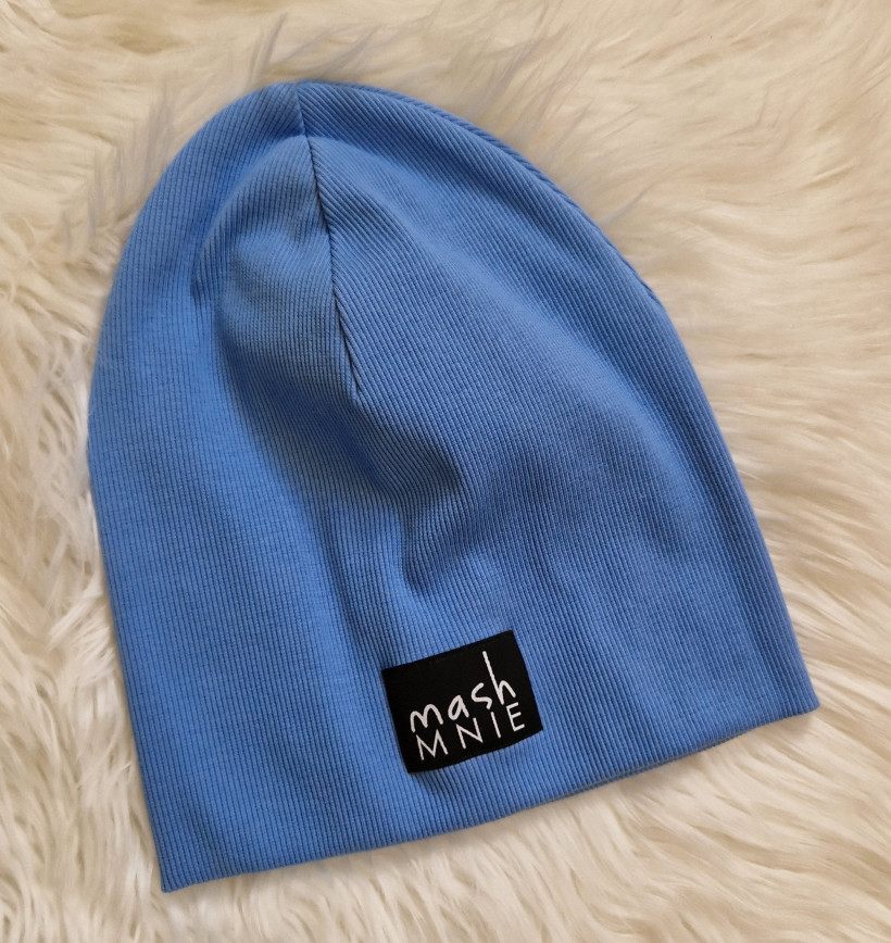 CZAPKA JASNY NIEBIESKI NIEBIESKI MASH MNIE 