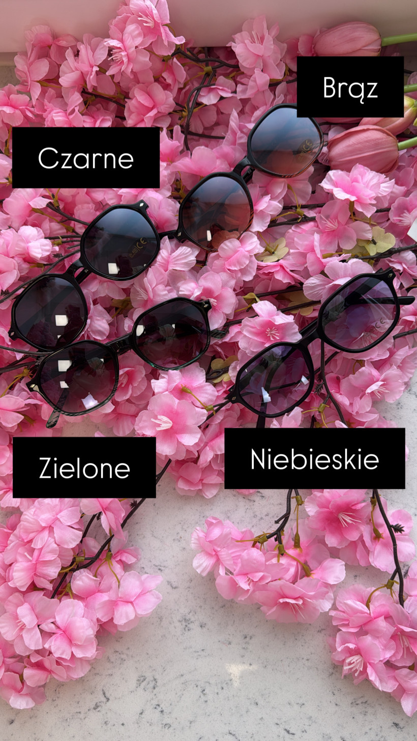 Okulary przeciwsłoneczne okrągłe 14425