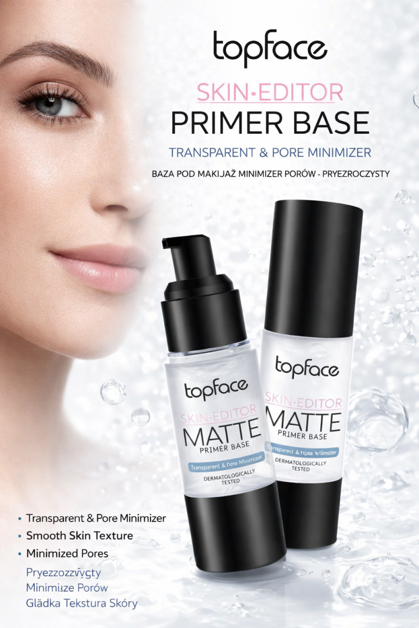 Baza pod makijaż minimizer porów - przezroczysta - Topface