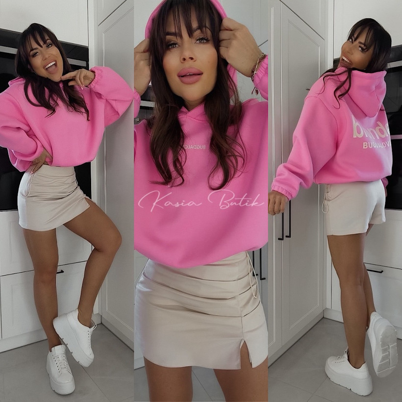 Bluza Bawełniana Blonde By Mia Barbie Róż