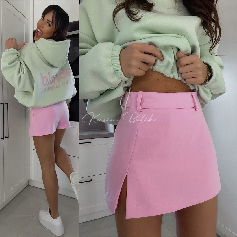 Spódnico-Szorty Bawełniane Morena By Millagro Cukierkowy Róż