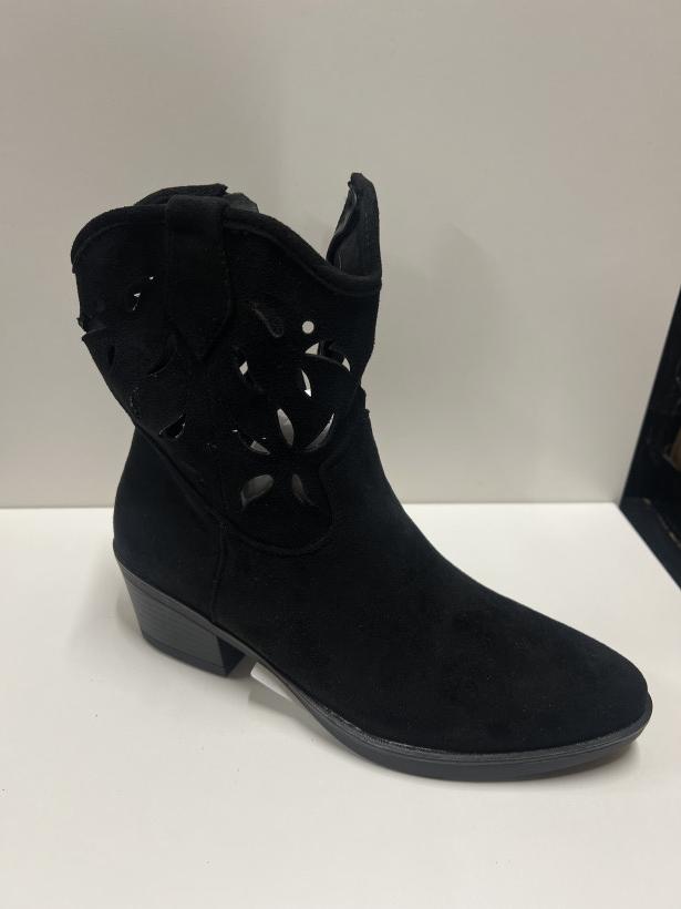 DASZYN AŻUR- botek czarny azurowany