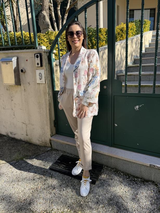 BLAZER ESTAMPA FLORAL