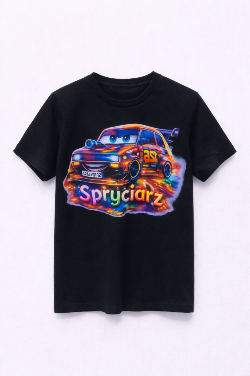 T-shirt maluch spryciarz czarny