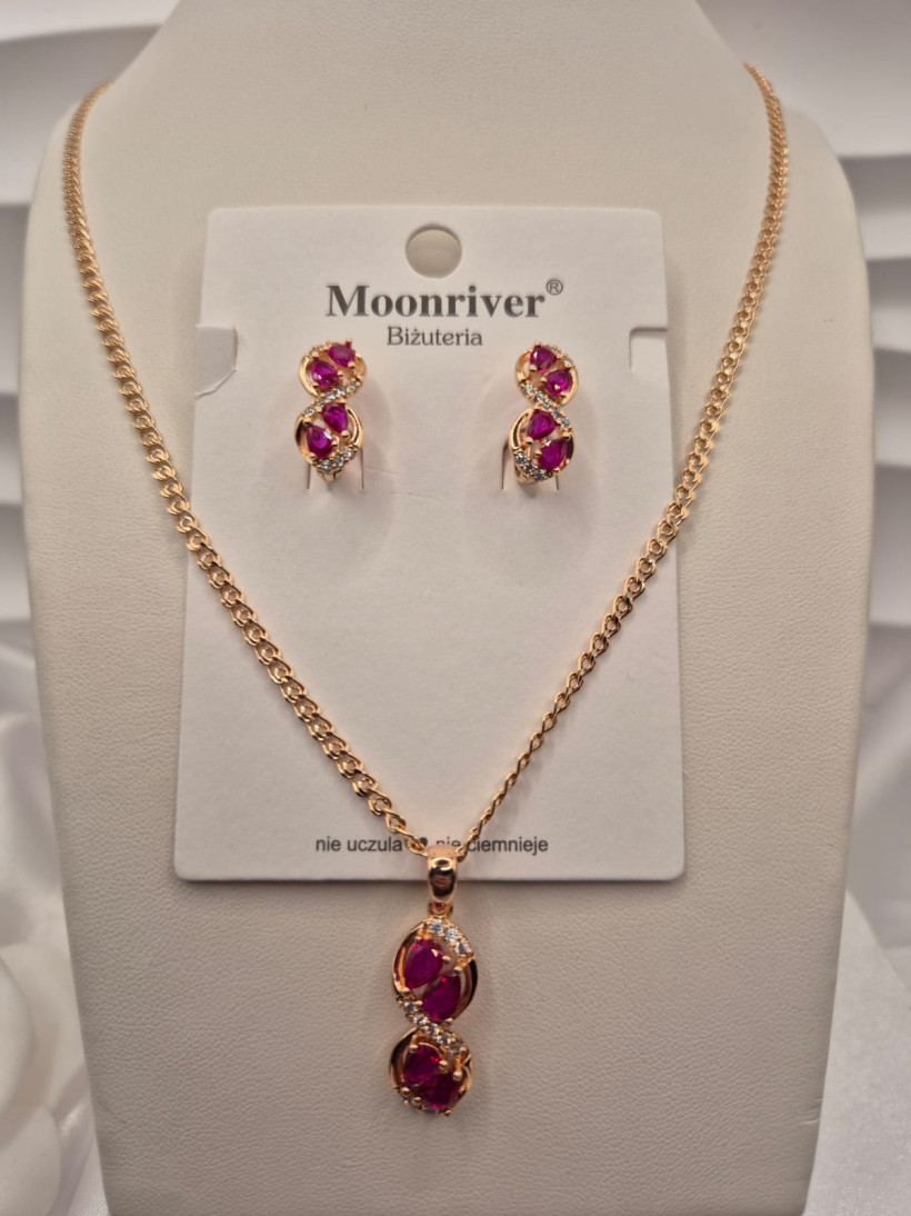Komplet biżuterii ROSA marka Moonriver