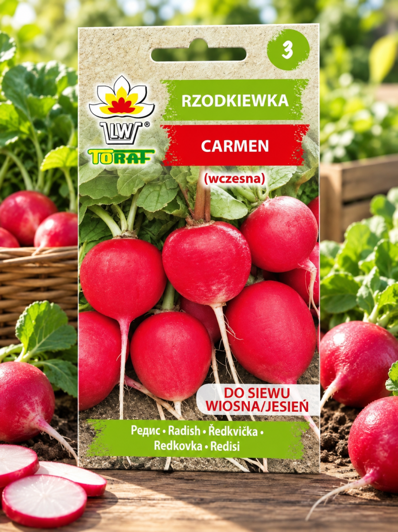 Rzodkiewka Wczesna Carmen 10 g