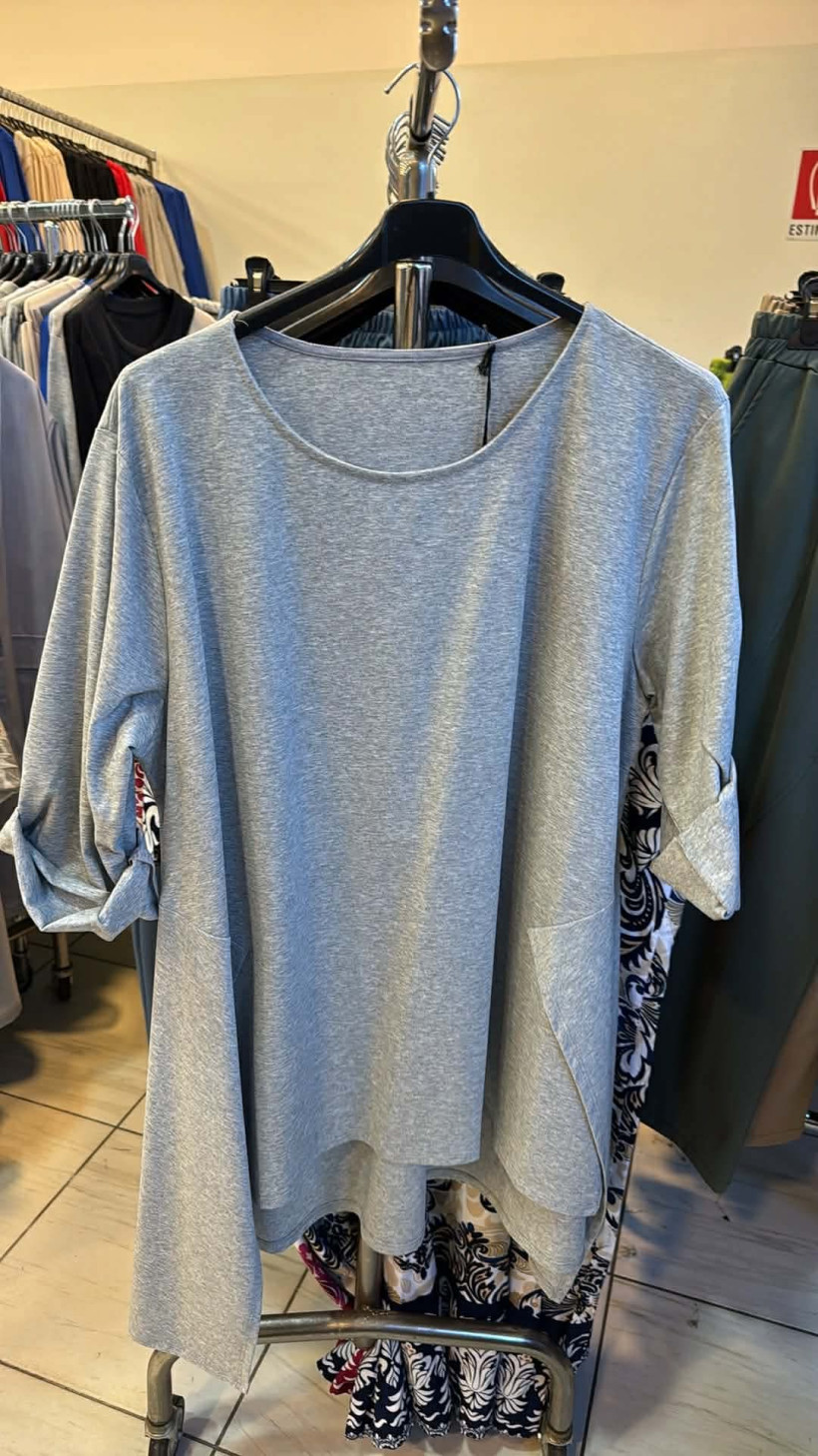 Italia nr.10 - Tunika jednokolorowa, zakładana - 1838 - popiel