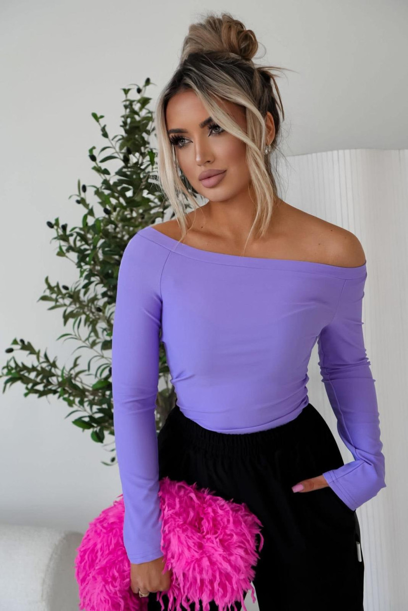 Bluzeczka laki fiolet