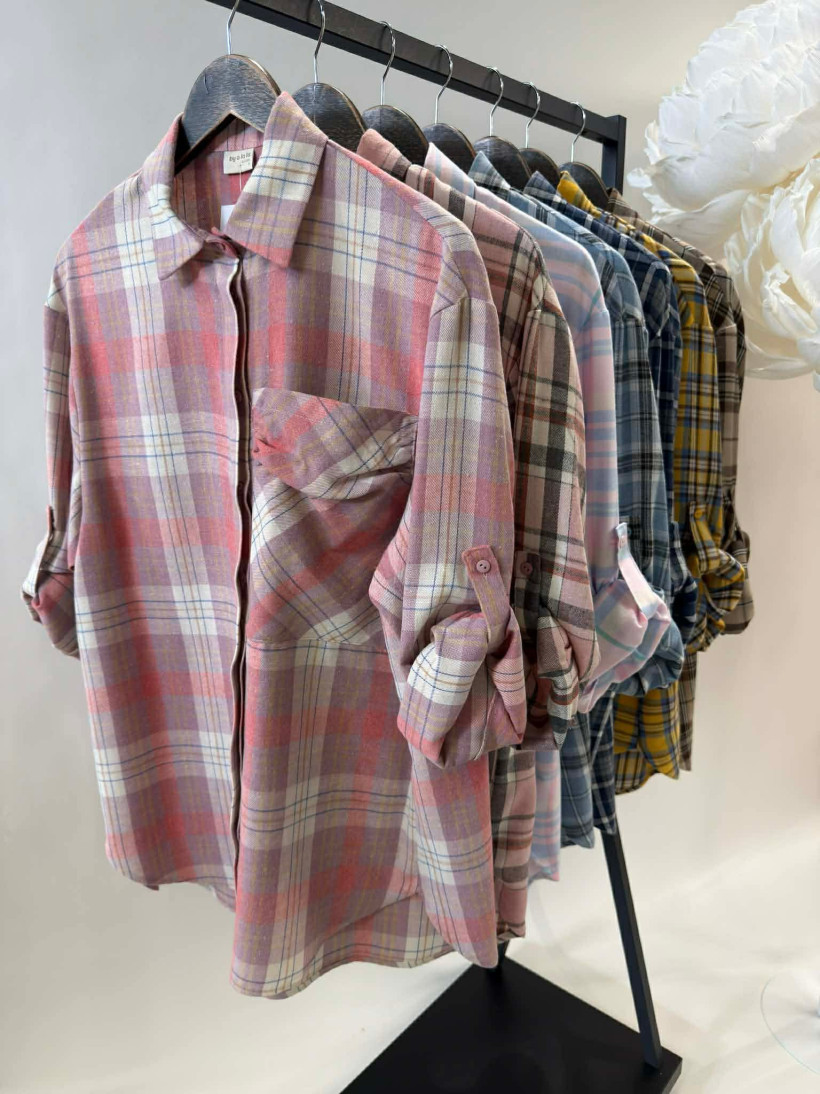 By o la la..! koszula w kratę