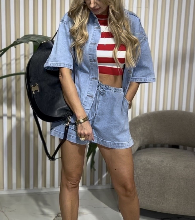 LAJOLY SPODENKI JASNY JEANS GUMKA