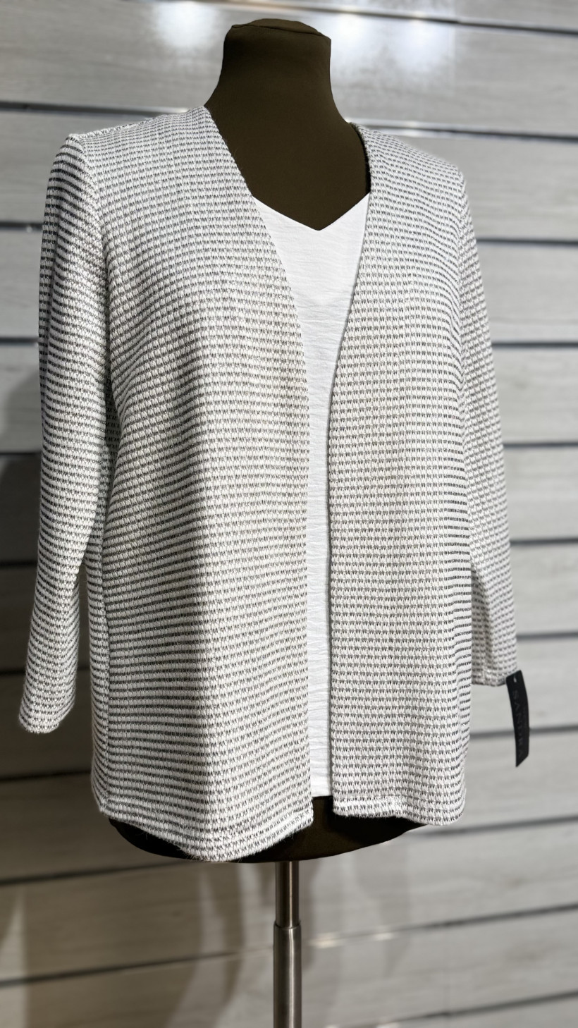 CONJ CASACO E TUNICA EMBUTIDA