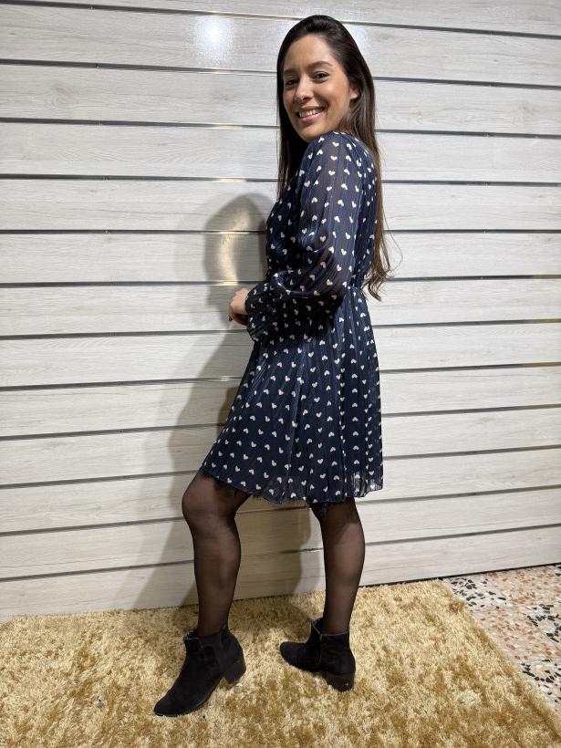 VESTIDO ESTAMPA CORAÇÕES