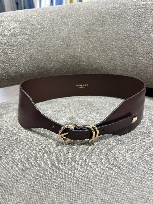 SEM PASEK SZEROKI OBRĘCZ CZEKOLADA