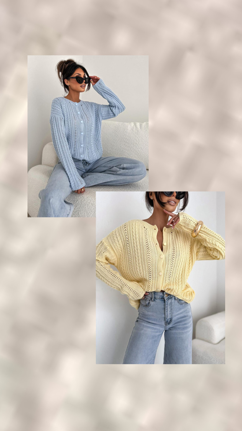 BOCCA SWETEREK WARKOCZ GUZIKI