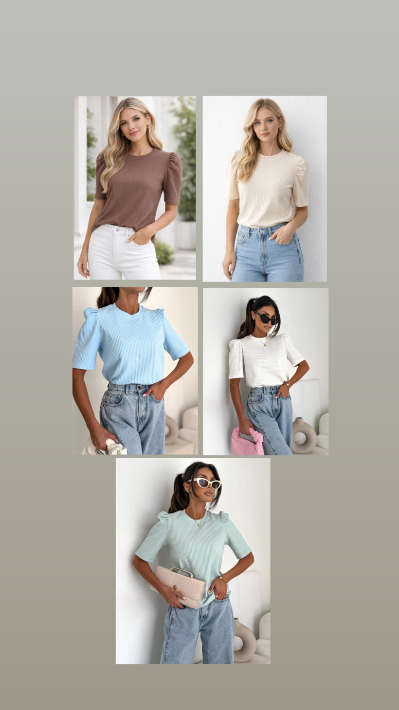 BOCCA BLUZKA BUFKA PRĄŻEK KOLORY