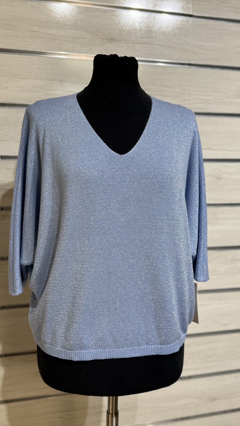 PULLOVER BRILHO MANGA 3/4