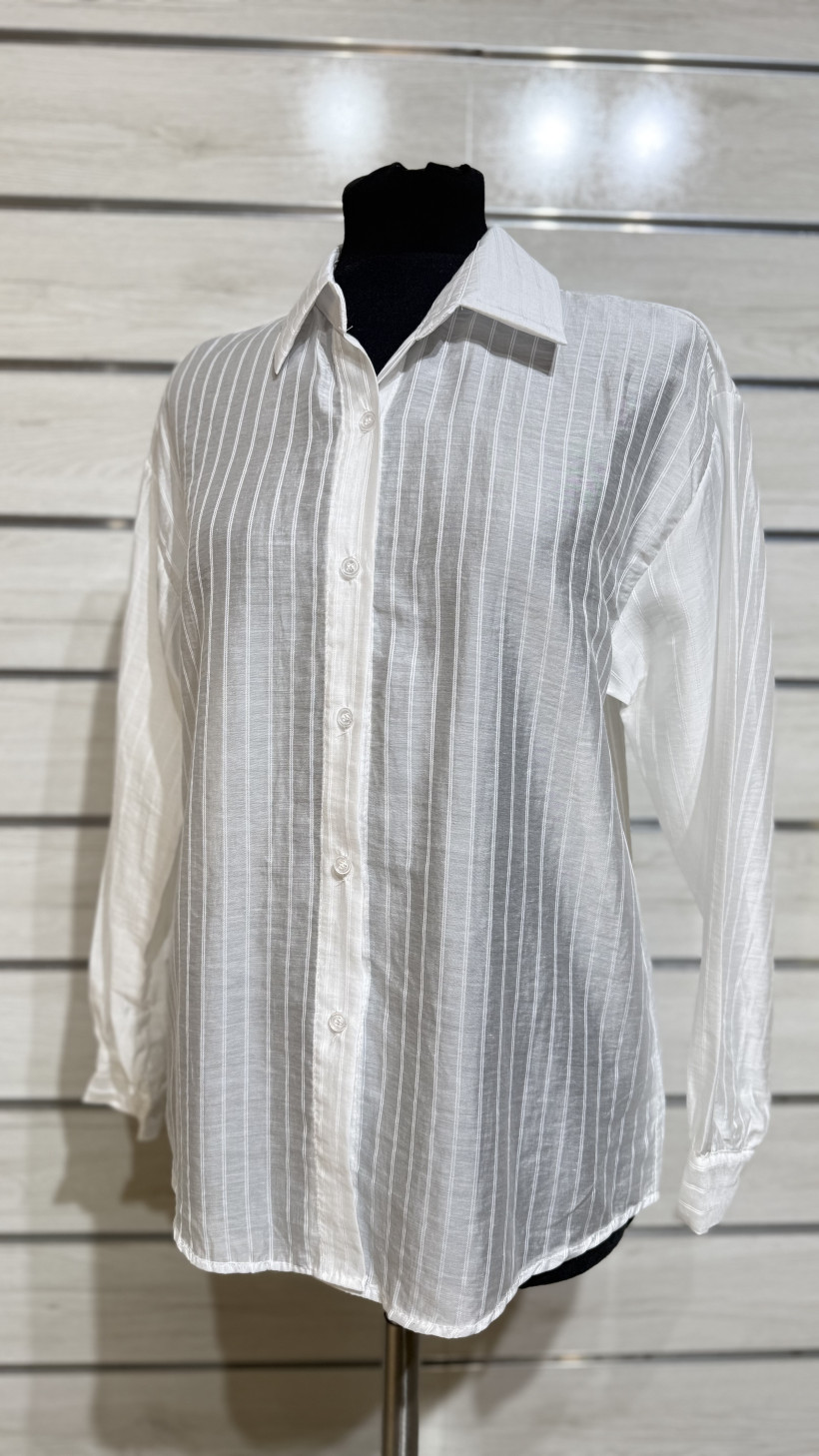 CAMISEIRO AS RISCAS BRANCAS