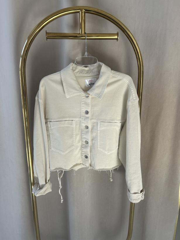 MILA KATANA KRÓTKA WIĄZANIE Z TYŁU JASNY BEŻ