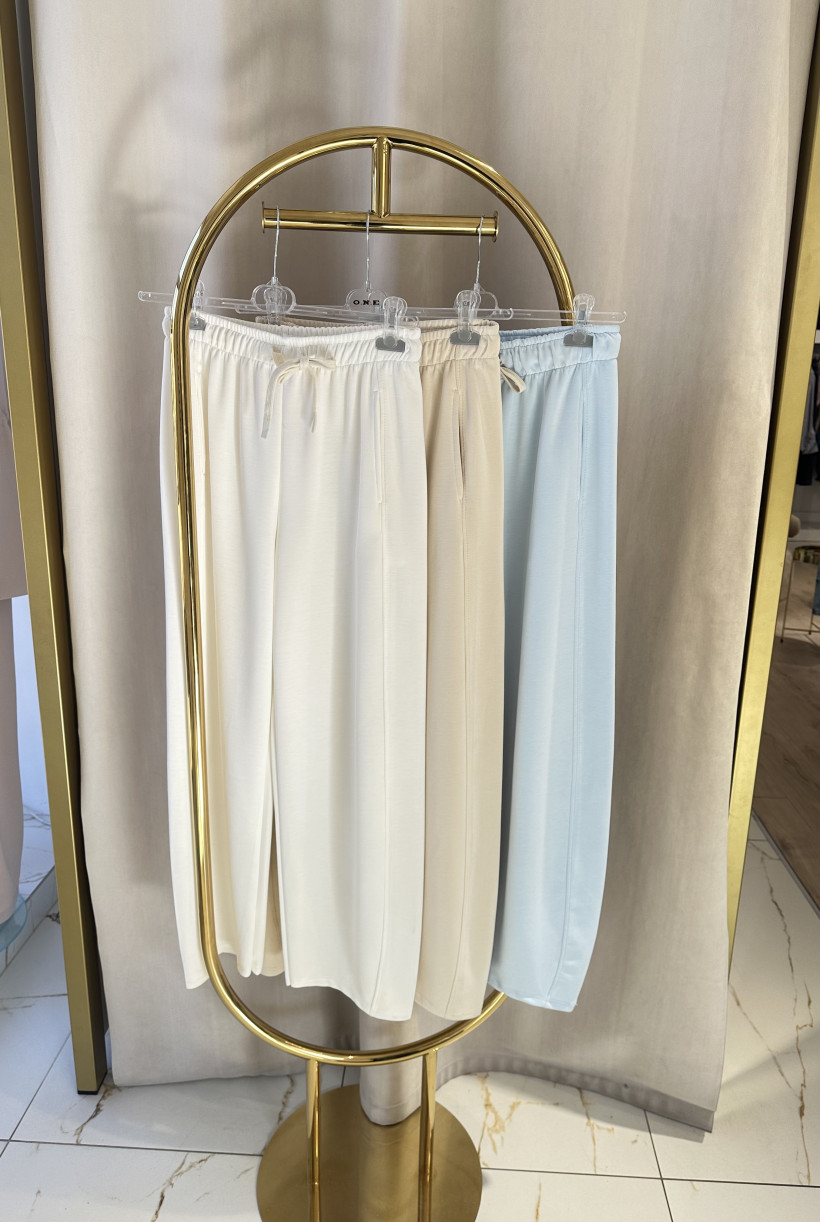 AZARA SPODNIE SZEROKIE GUMA KOLORY