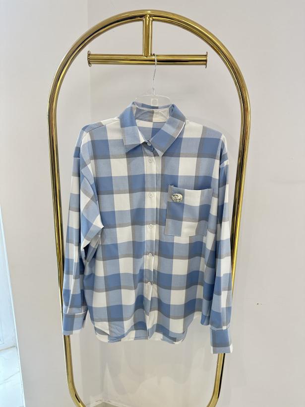 PP KOSZULA KRATA BŁĘKIT FANGO