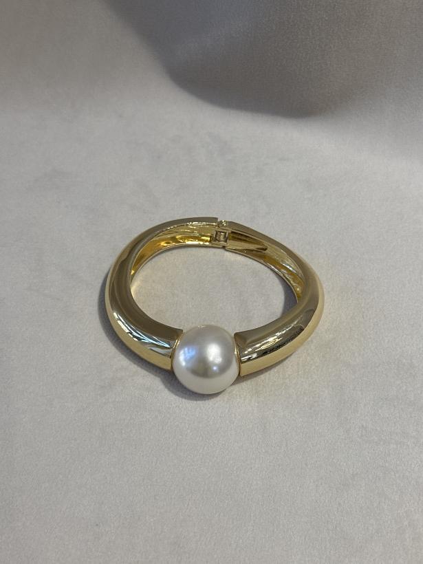 BRANSOLETKA ZŁOTA PEREŁKA