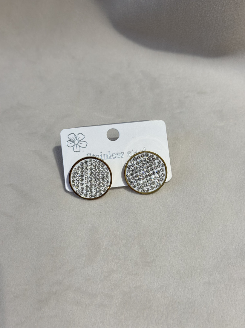 KOLCZYKI CYRKONIE KOŁO