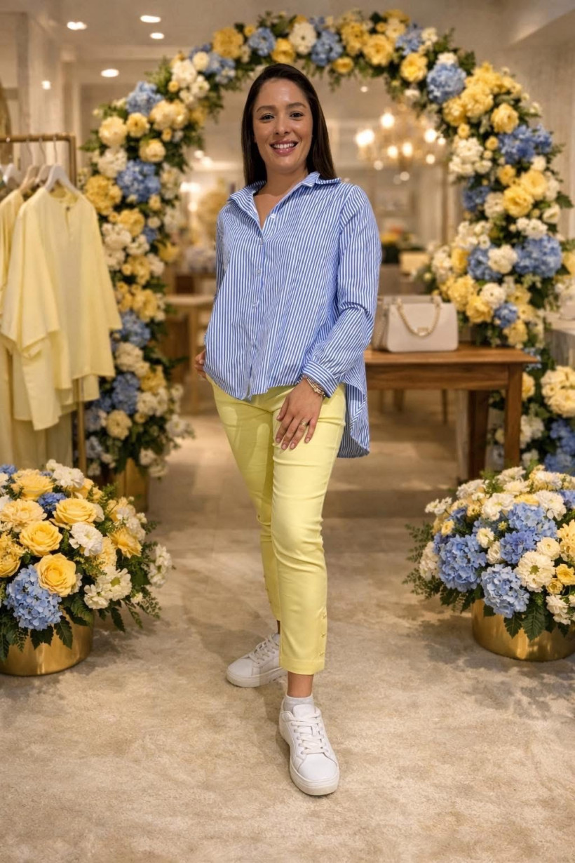 CAMISEIRO AS RISCAS FUNDO COMPRIDO