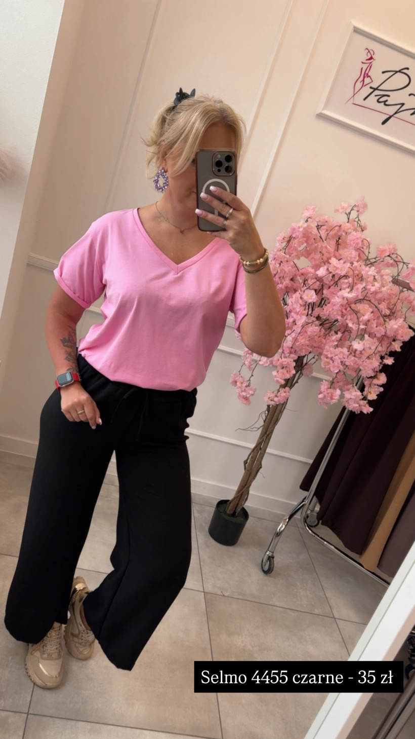 Spodnie szerokie zwiewne 14455