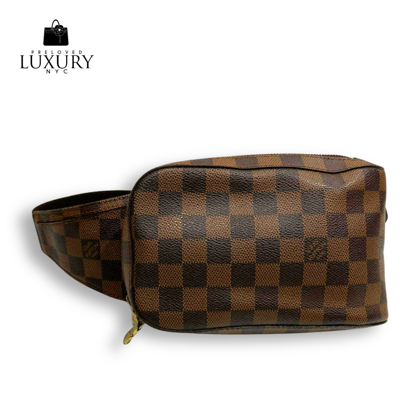 LOUIS VUITTON Brown Geronimos sling Bag
