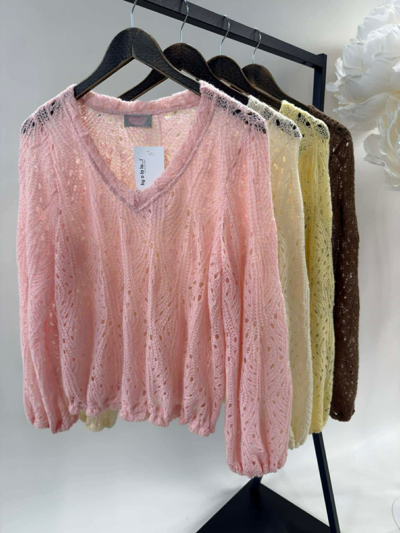 By o la la..! sweterek ażur