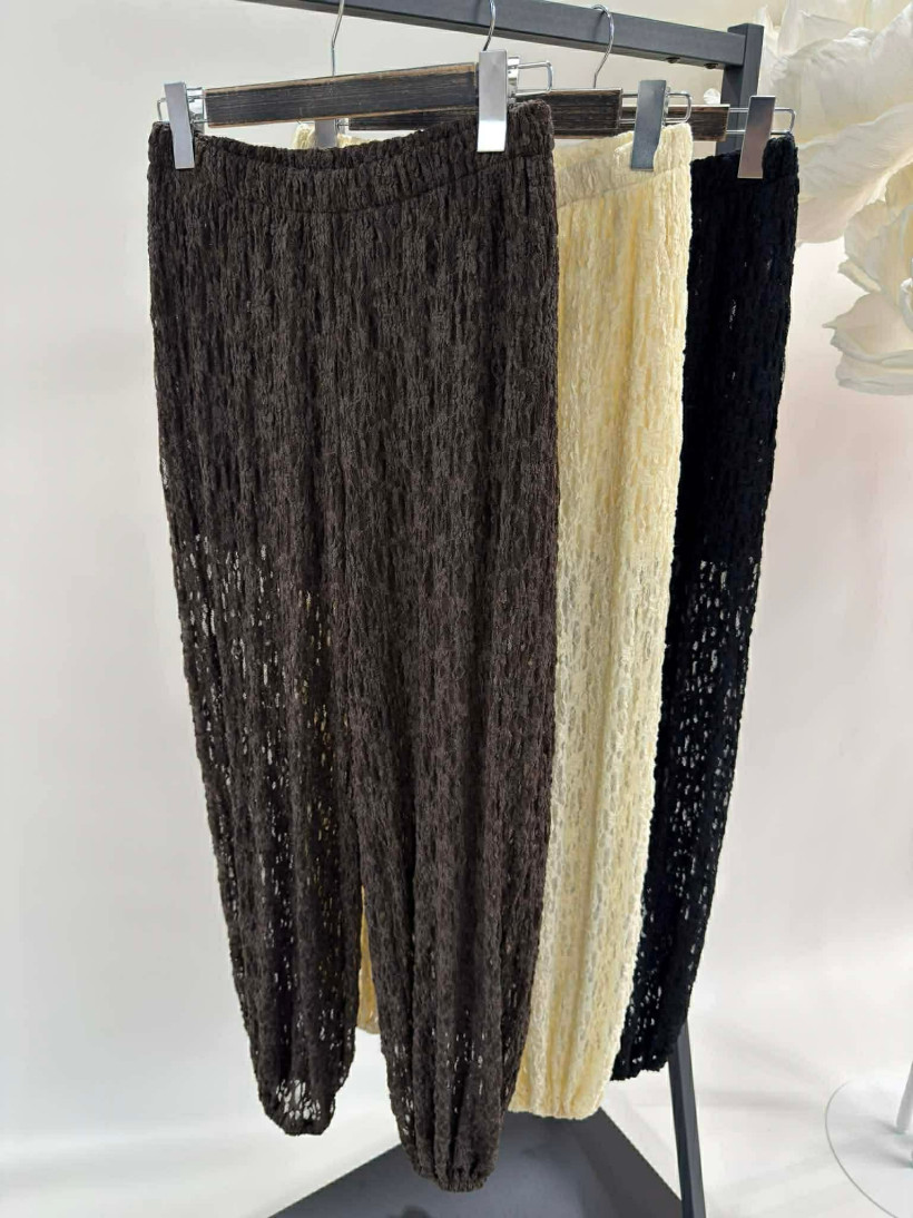 By o la la..! ażurowe spodnie