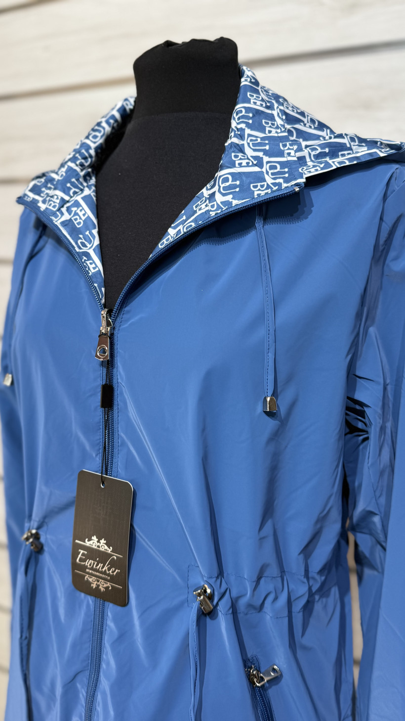 PARKA REVERSÍVEL ESTAMPA LETRAS