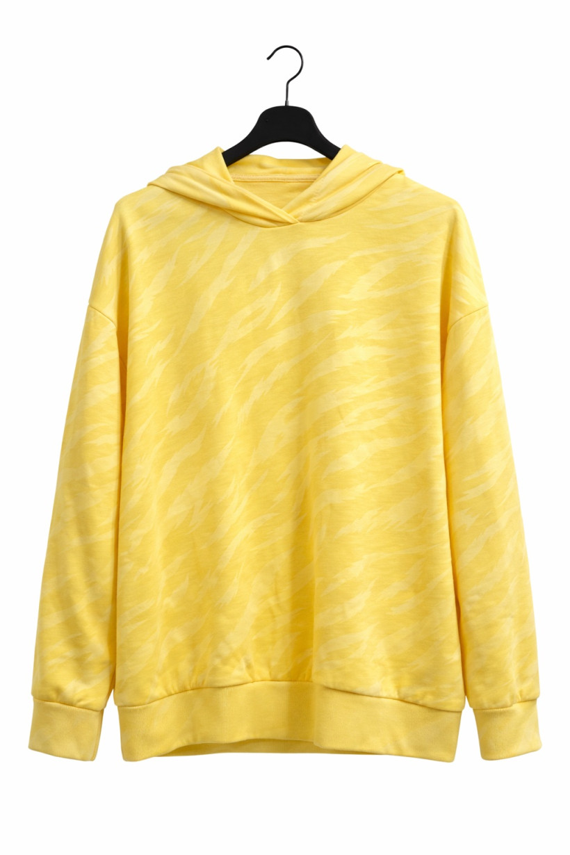 Bluza żółta w mazy 