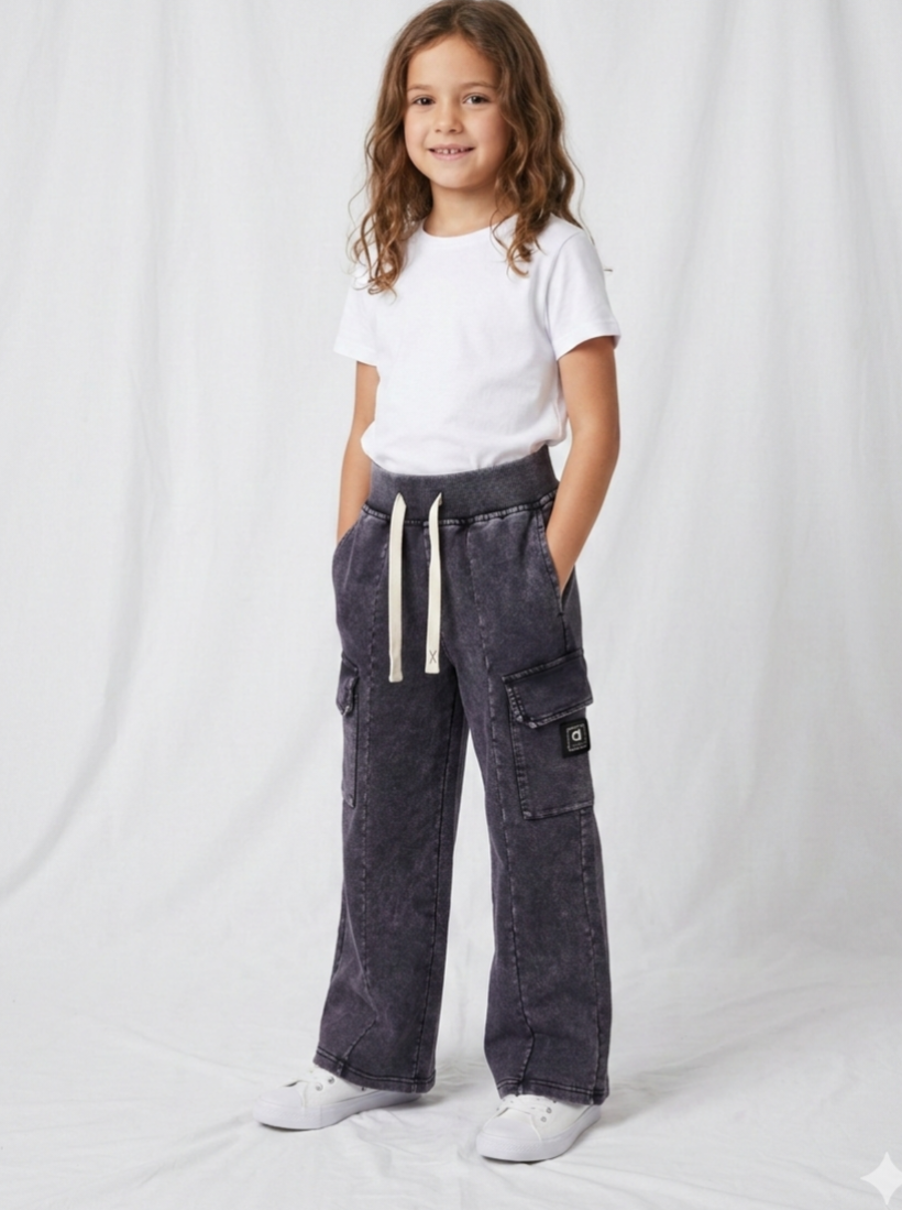 Spodnie Bojówki dekatyzowane 