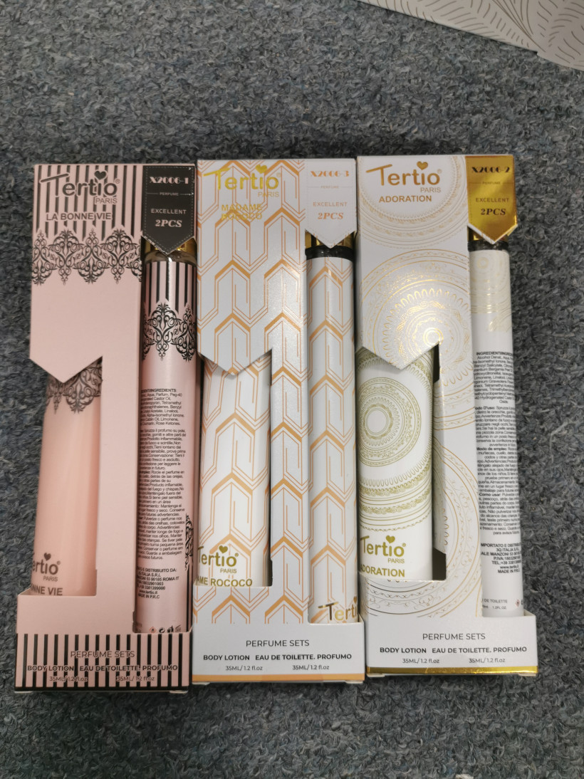 Zestaw kosmetyków (balsam+perfumetka) 