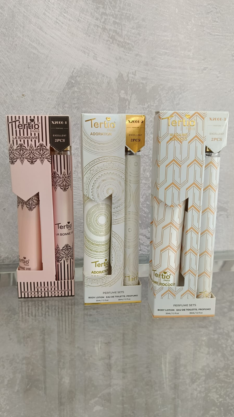 Zestaw kosmetyków (balsam+perfumetka)