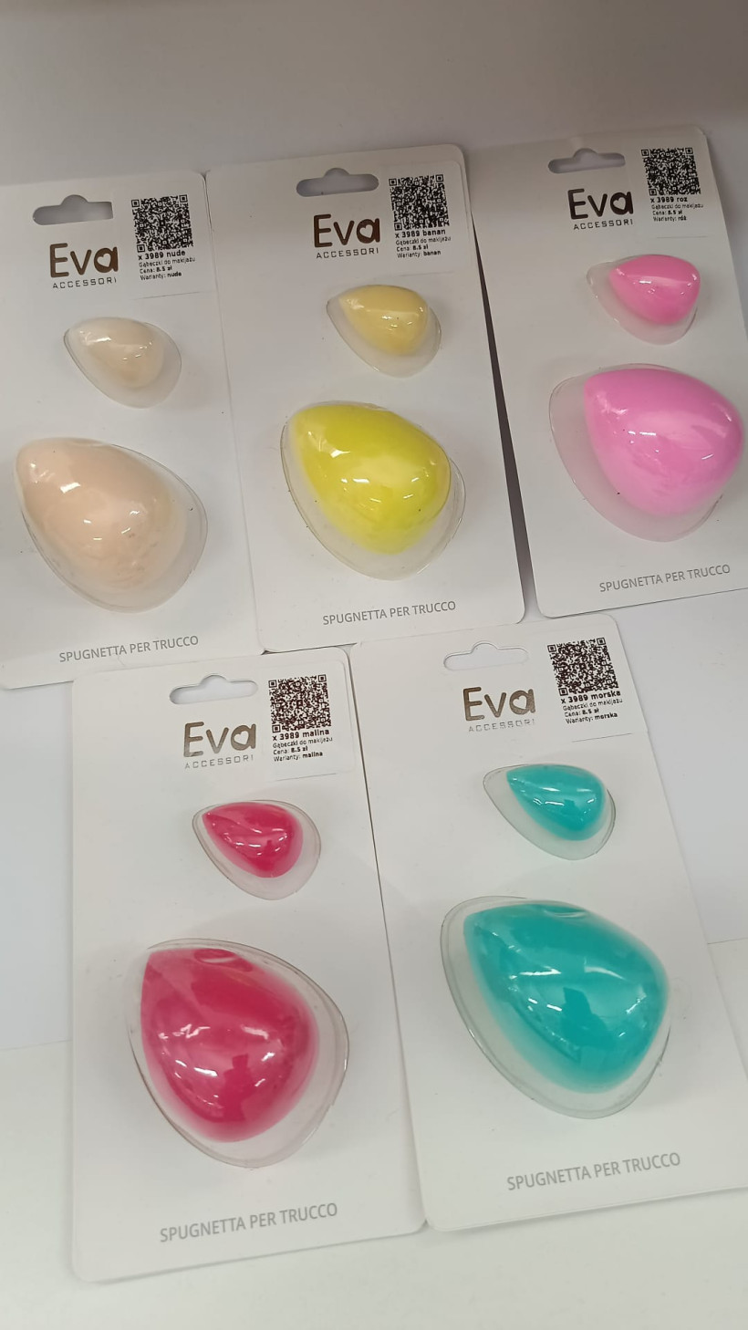 Gąbeczki do makijażu