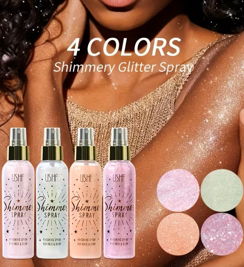 Rozświetlacz w sprayu do ciała